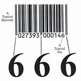 barcode 6 6 6