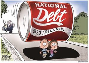 It's a spiralling, perpetual debt