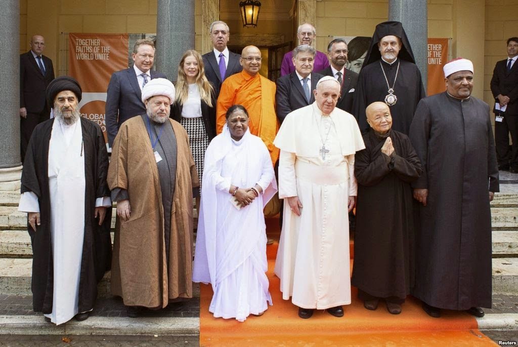 Francis with Religious Leaders