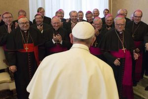 Francis with Bishops