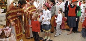 Priest with Kids