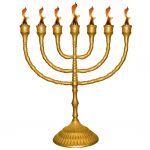 Menorah, candlestick