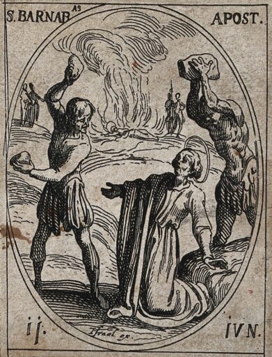 Martyrdom of Barnabas Sketch
