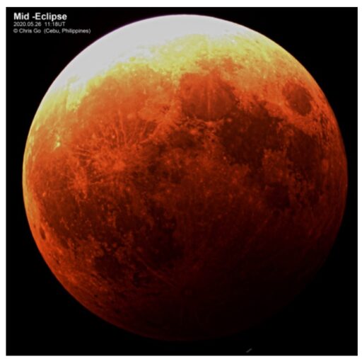 Total Lunar eclipse of the Super Moon, 5/26/21