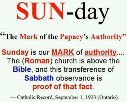 Rome pronounces Sunday the Day of Rest