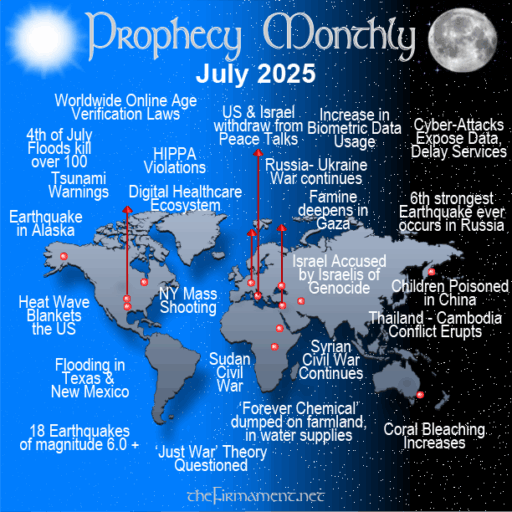 July 2025 World Events related to Prophecy